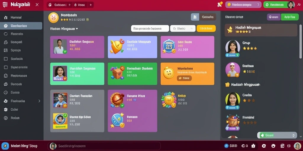 Sistem reward yang menguntungkan untuk pemain.
