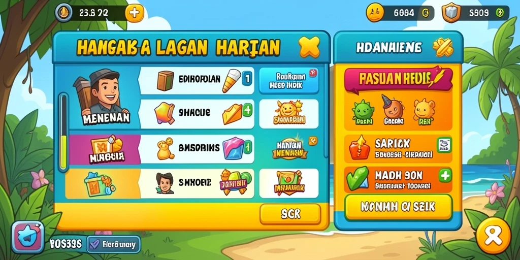 Pengalaman bermain yang mendebarkan dan menyenangkan.