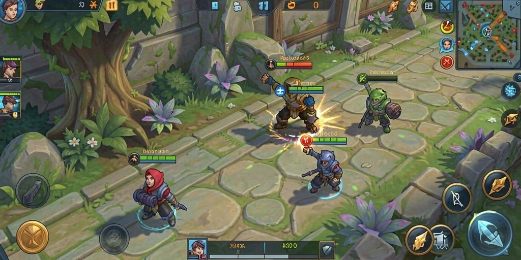 Mode multiplayer untuk bersaing dengan teman.