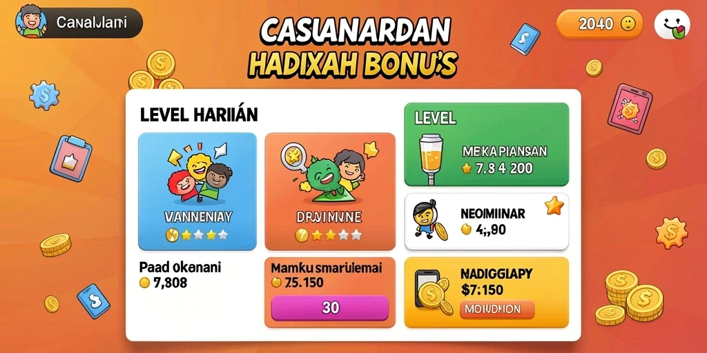 Karakter unik dengan kemampuan yang beragam.