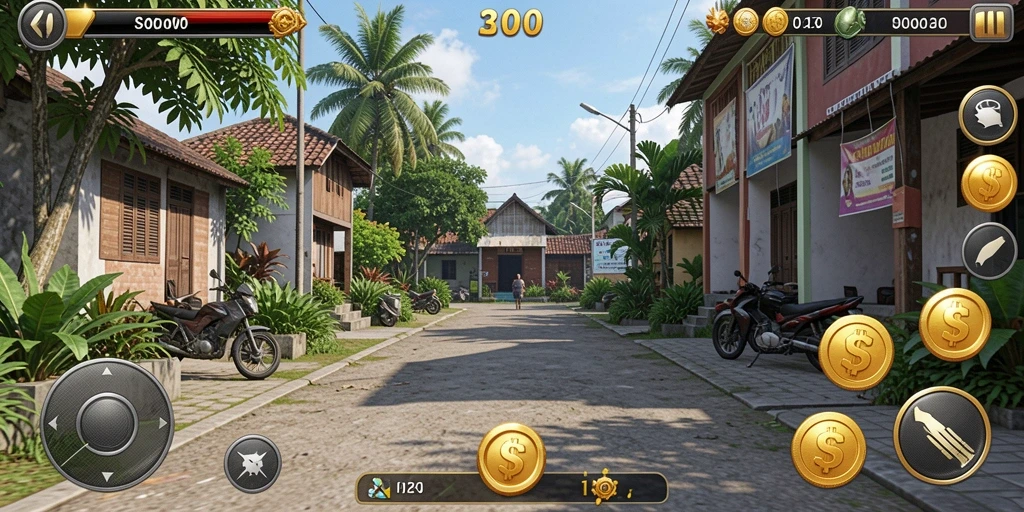 Fitur multiplayer untuk bermain bersama teman.
