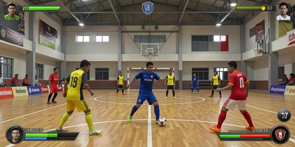 Desain karakter yang unik dan menarik.