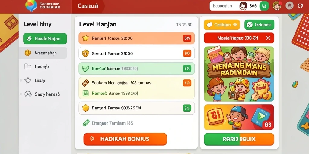 Sistem reward yang menguntungkan bagi pemain.