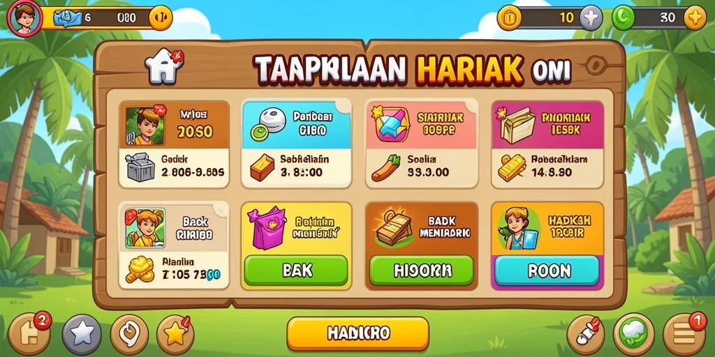 Grafis yang cerah dan menarik perhatian.