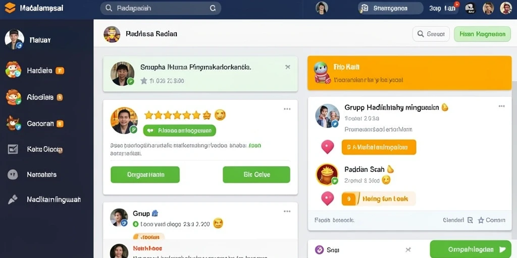 Tangkapan layar menunjukkan leaderboard yang menunjukkan peringkat pemain.