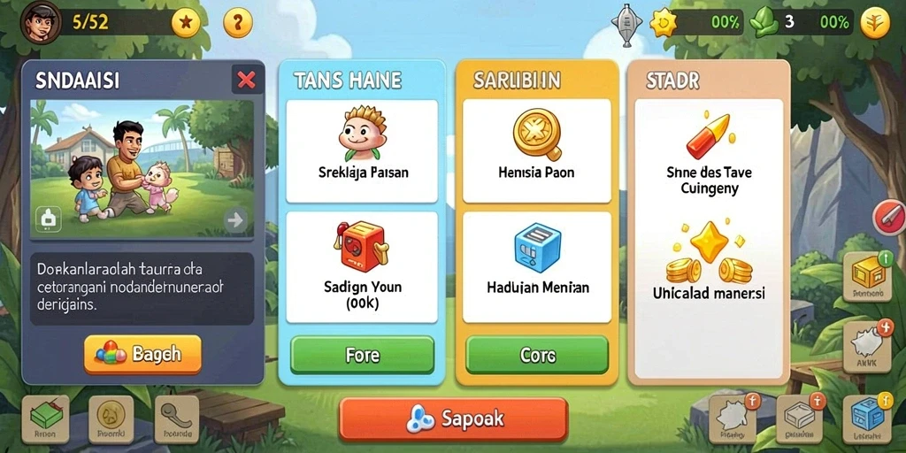 Fitur sosial RPVIP8 yang memungkinkan interaksi antar pemain.