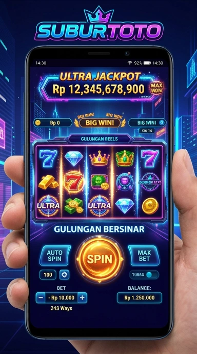 suburtoto — layar beranda